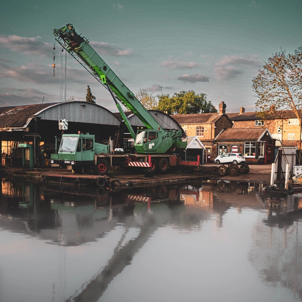 Boatyard Crane
