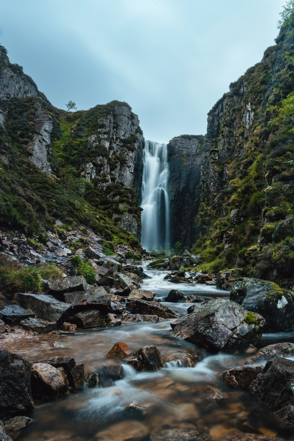 Allt Chranaidh Waterfall, Lairg