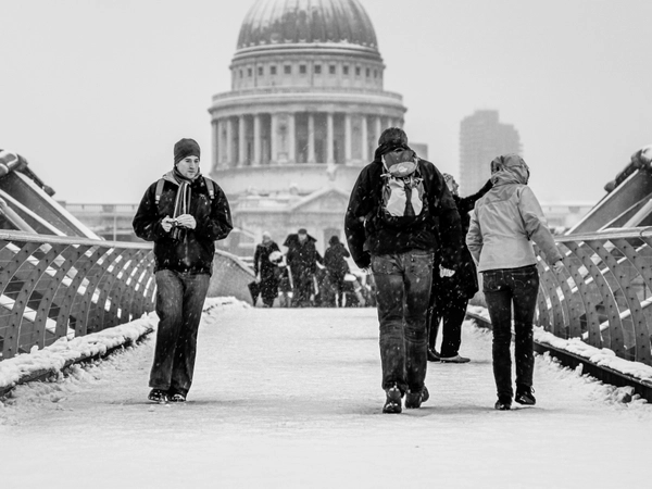 Snowy St Pauls